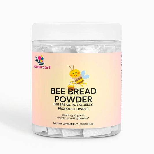 Bee Pearl Powder Energy, Immunity, And Skin Support With Bee Bread, Propolis, Royal Jelly And Vitamin C 30 Sachets