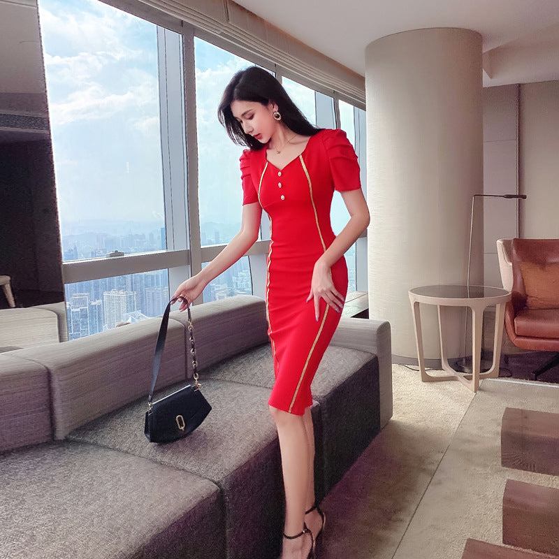 Women's New Summer Waist Fashion Dress
