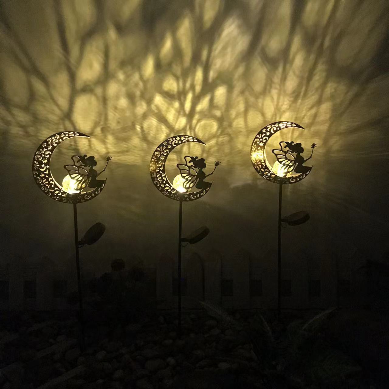 Outdoor Courtyard Plug-in Camping Lamp LED Flame LED Lights Outdoor Courtyard Light Decoration