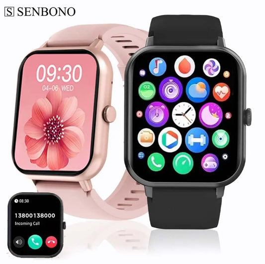 Smartwatch Mujer – Llamadas BT, Ritmo Cardíaco y Modos Deportivos
