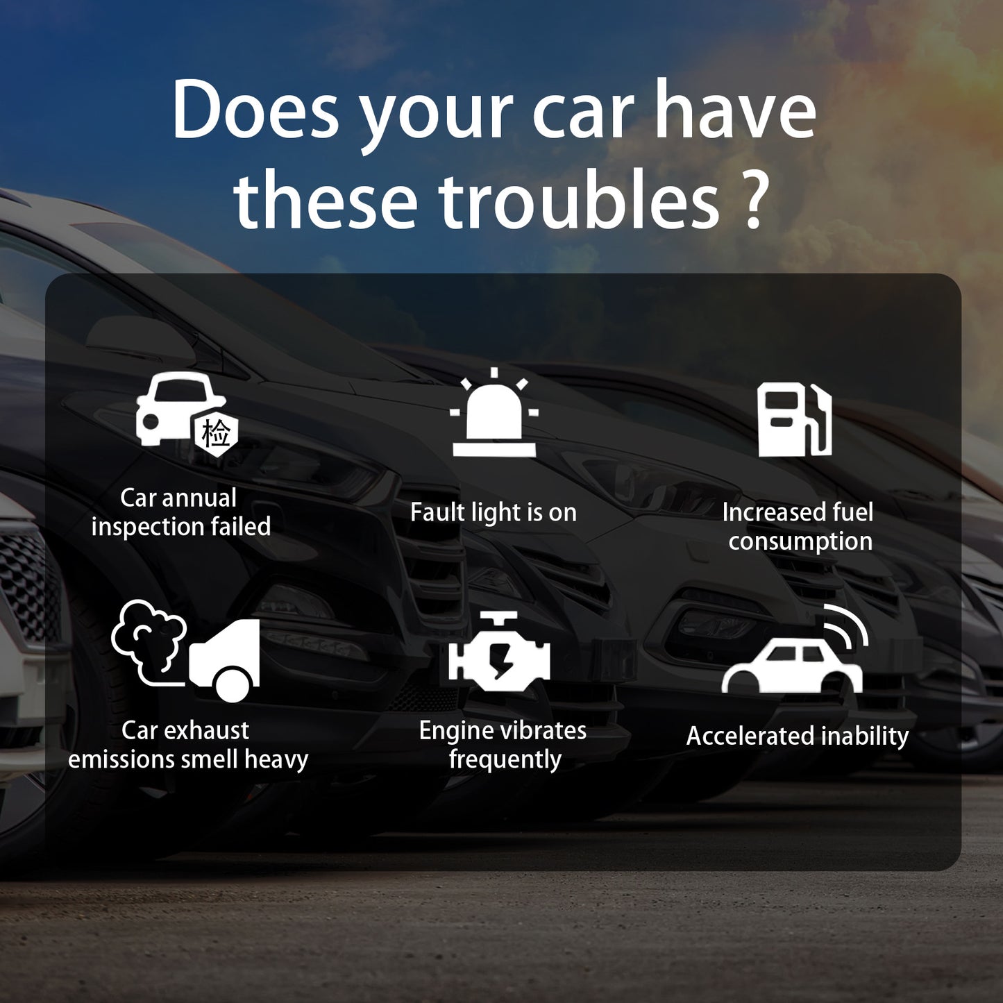 Engine Interior Non Removable Car Cleaning Agent