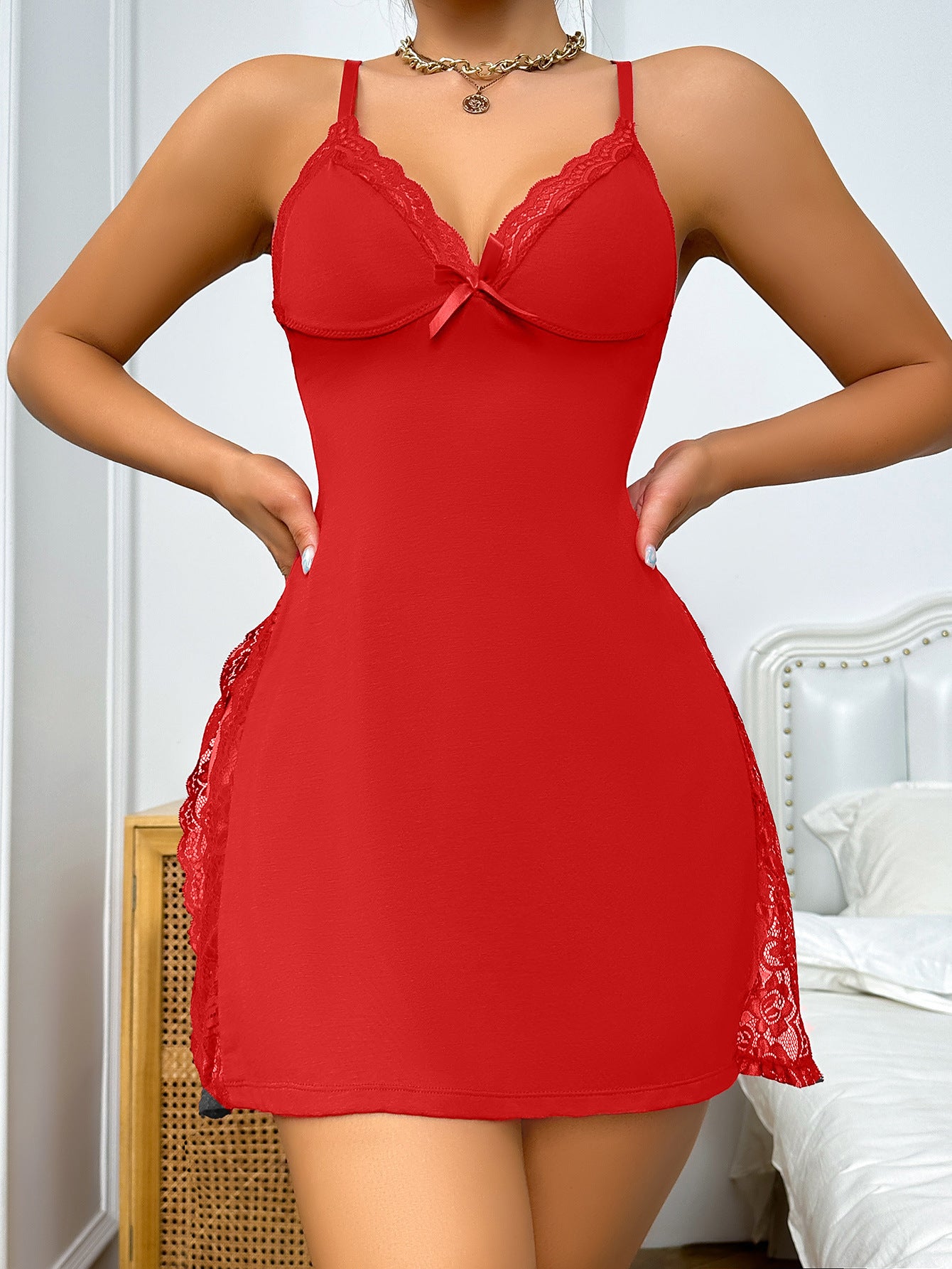 Women's Fashion Personalized Modal Split Pajamas