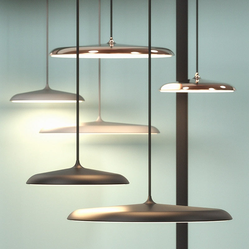 Dining Room Chandelier Macaron Flying Saucer Artistic Lamp