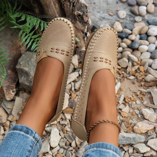 Suture Laser Women's Flat Loafers